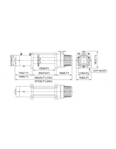 TREUIL COMEUP DV9 4082KG 2