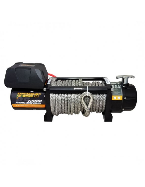 Treuil Electrique Kangaroowinch 5400Kg 12v telecommande corde synthétique