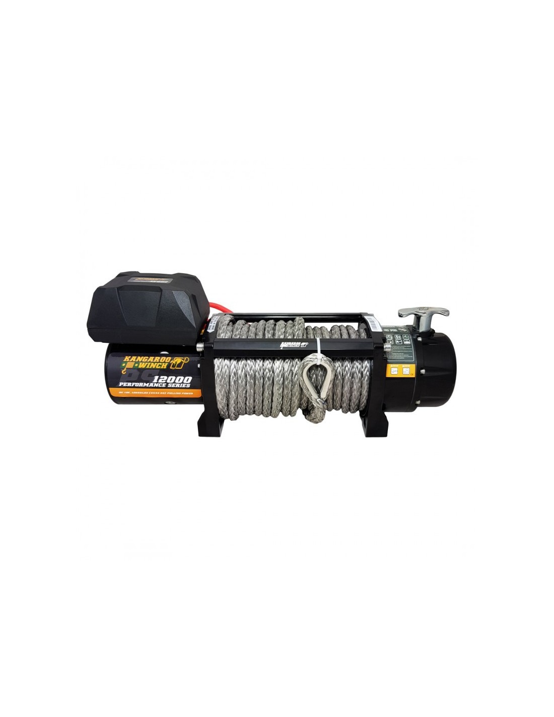 Treuil Electrique Kangaroowinch 3629 Kg 12v corde synthétique