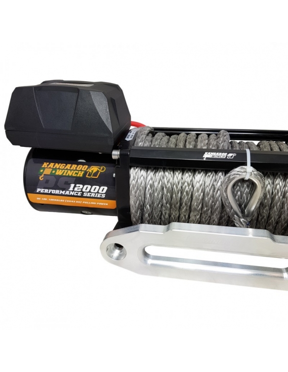 Treuil Electrique Kangaroowinch 5400Kg 12v telecommande corde synthétique