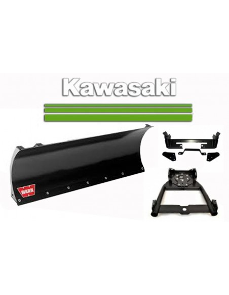 Kit complet de lame 127cm. pour Brute Force 650 et Prairie KVF 360 fixation frontale