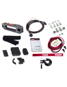 Treuil Warn AXON 35-S  1588kg 12v corde synthétique  2