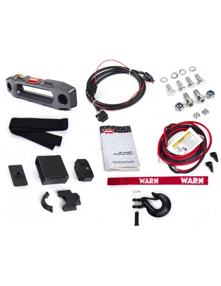 Treuil Warn AXON 35-S  1588kg 12v corde synthétique 