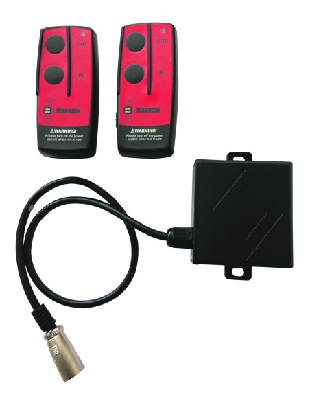 Treuil Electrique Warrior Ninja1134 kg 12v corde synthetique