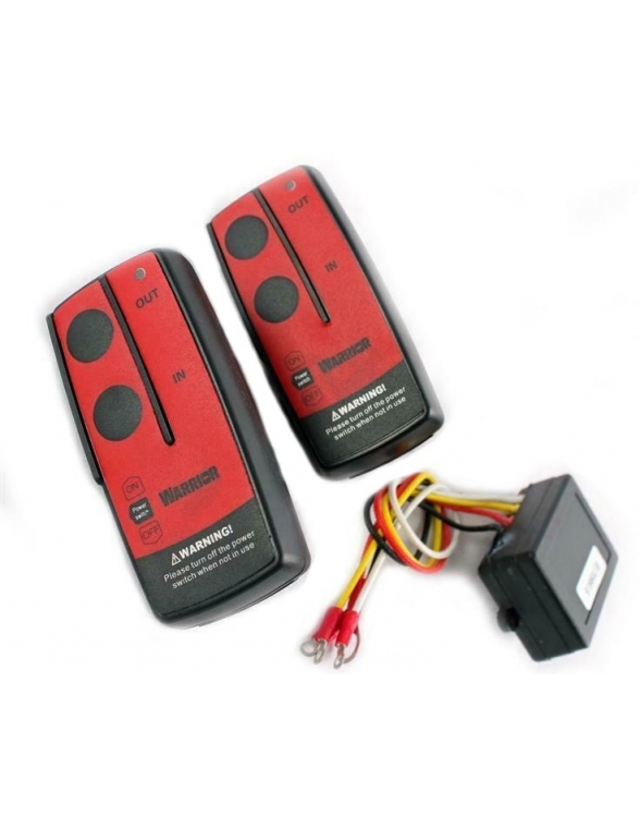 QIILU Kit de télécommande de treuil sans fil interrupteur électrique  universel pour Jeeps VTT SUV camion 12V 434MHz 