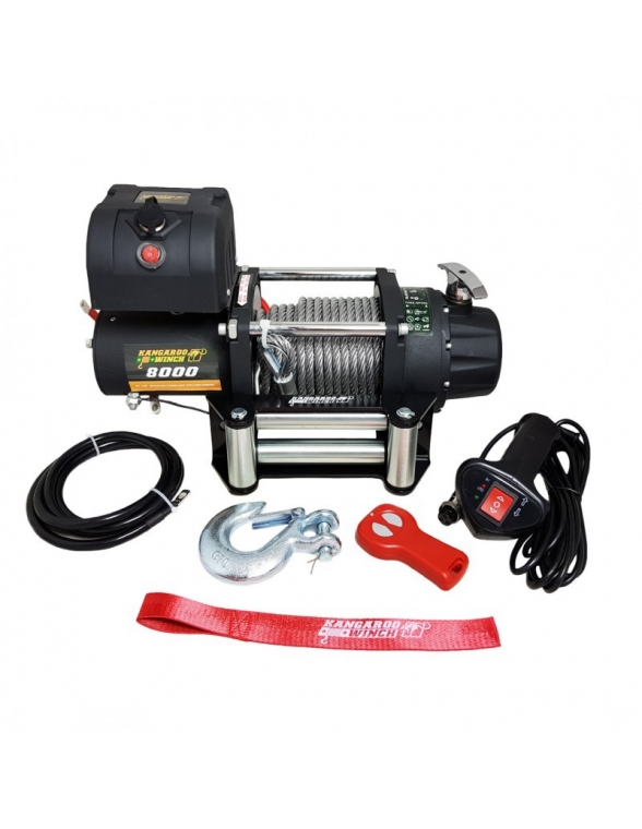 Treuil Electrique Kangaroowinch 3629 Kg 12v 