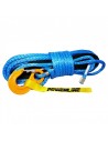 Corde synthétique diam. 10mm x 28m bleu avec crochet