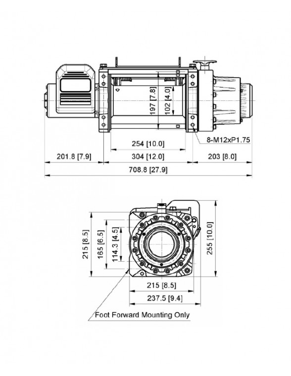 TREUIL industriel Comeup Walrus 22.0 9980kg 24 volts