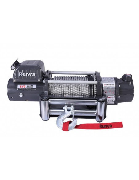 Treuil Electrique 5443 kg 12v telecommande 2 vitesses