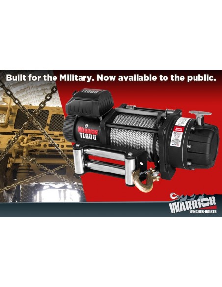 Treuil Electrique Warrior Militaire 9979kg 