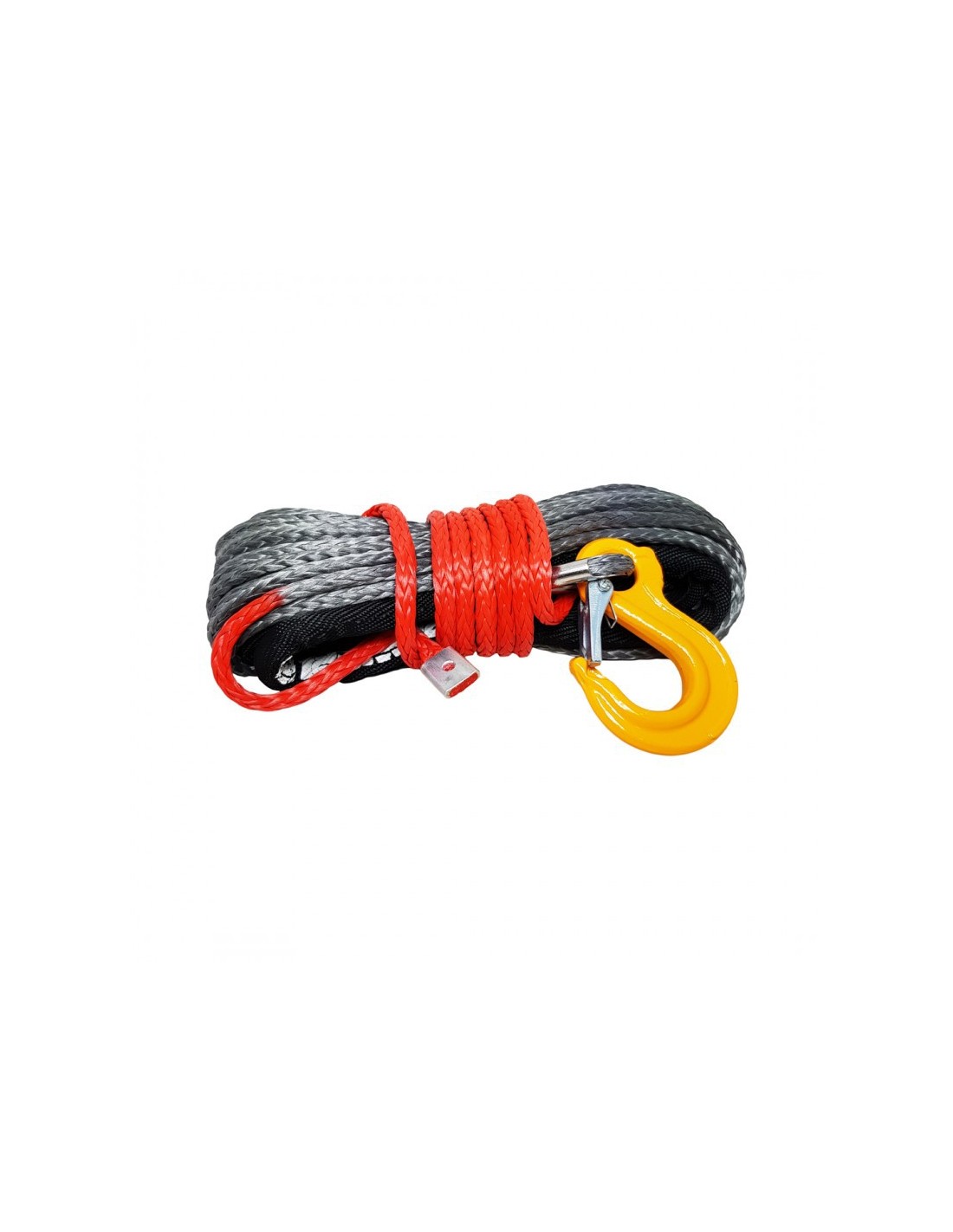 Corde synthétique pour treuil 20M diamètre 10 mm traction max 6,5T