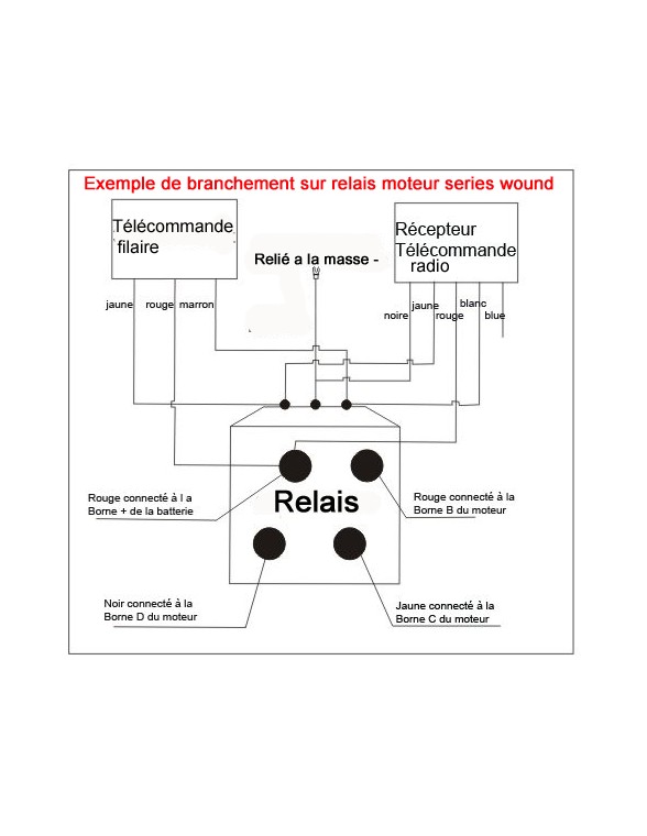 Relais 24v pour treuil Warrior 