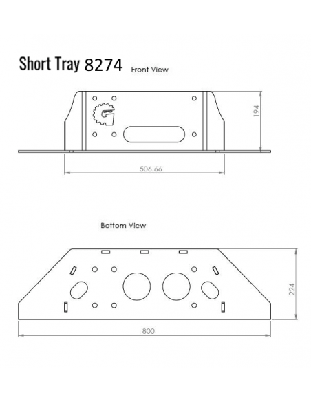 Support de treuil GP25 GP50 GP80 GP100 et 8274 Support de treuil GP25 GP50 GP80 GP100 et 8274
